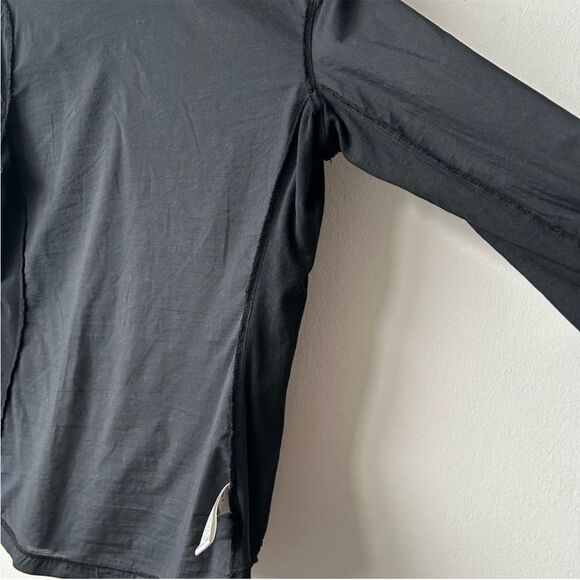 Standard James Perse fitted shirt with ribbed panels - Picture 9 of 11